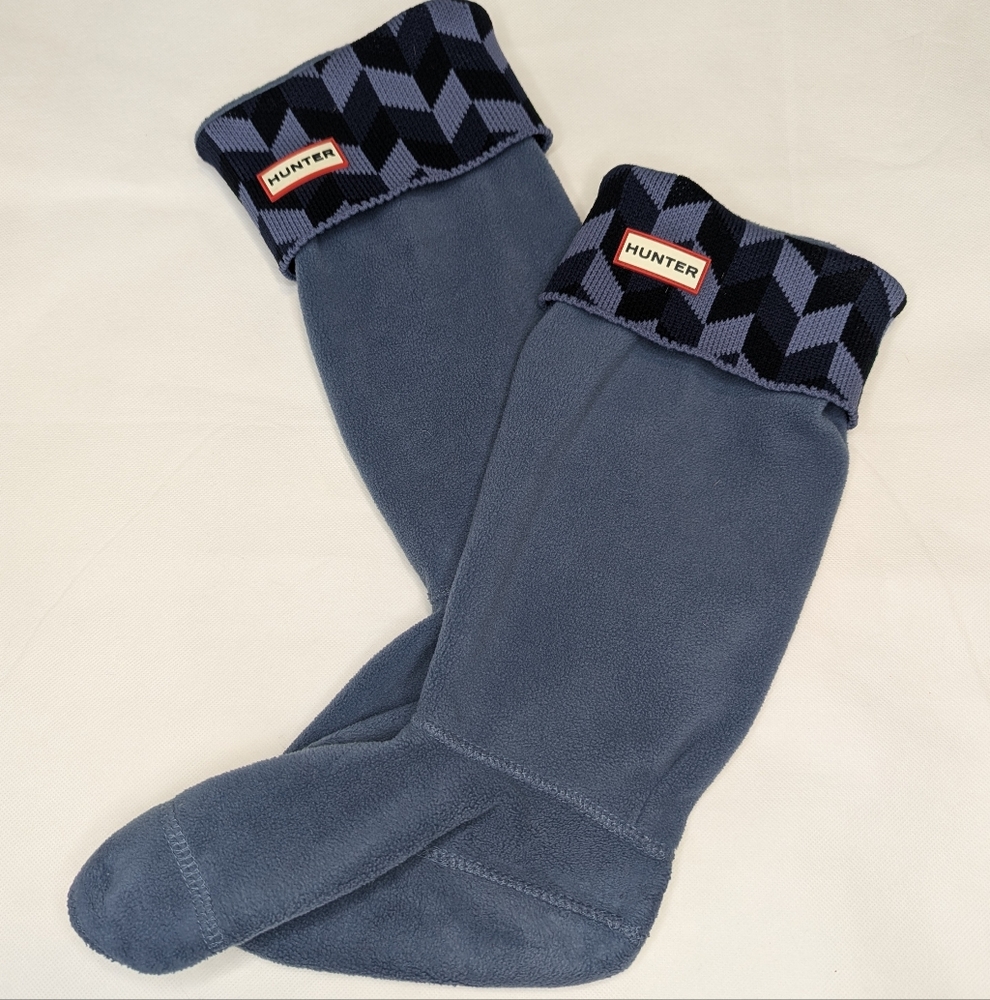 Hunter Geometric Dazzle Sock Boot